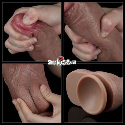  Đại lý Dương vật giả hít tường to dài và mềm dẻo chính hãng Lovetoy giá sỉ
