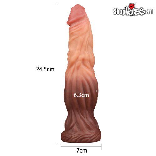 Dương vật silicon mềm mịn siêu gân chất lượng cao giá tốt