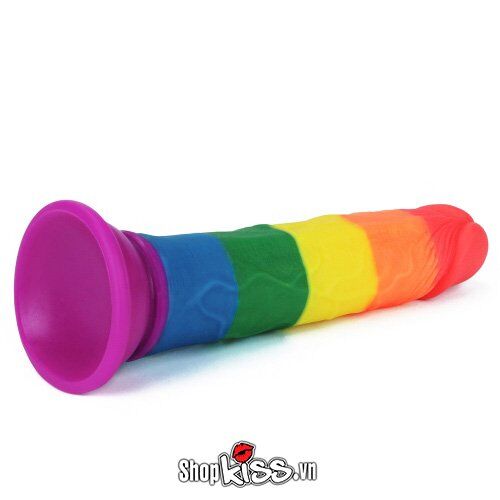  Đại lý Dương vật giả gắn tường đa sắc LoveToy Prider 7 inches   tốt nhất