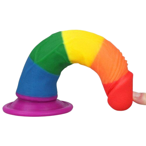 Dương vật giả gắn tường đa sắc 7 inch LoveToy kích thích mạnh mẽ 