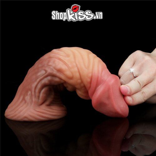 Dương vật giả silicone bạch kim siêu gân Lovetoy 7.0 cao cấp