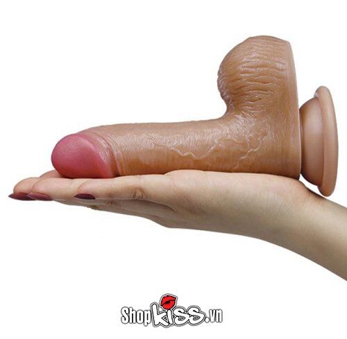 Dương Vật Giả Silicone Gắn Tường Luca Lovetoy Siêu Mềm Dẻo