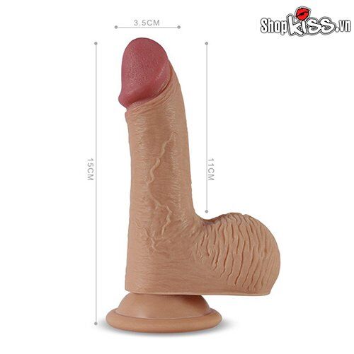 Dương Vật Giả Gắn Tường Silicone Mềm Dẻo Luca Lovetoy Hàng Chính Hãng