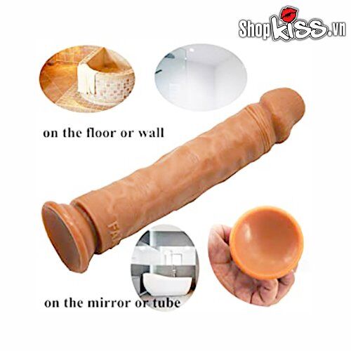 Dương vật giả gắn tường FAAK mềm mại kích thích cực mạnh