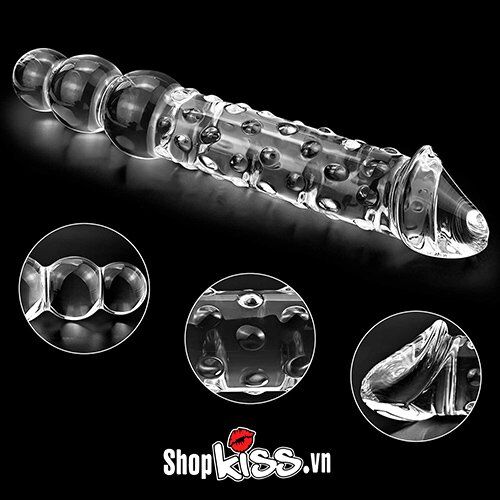  Thông tin Dương vật giả thủy tinh 2 đầu siêu kích thích chính hãng
