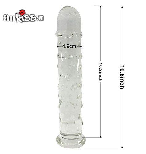 Dương vật giả kính cao cấp kích thước lớn chuẩn cảm giác thật