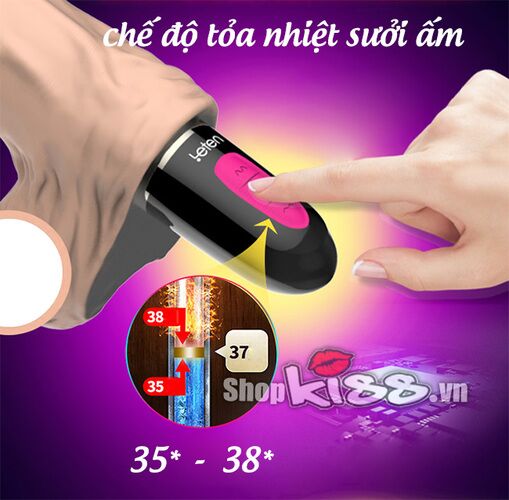 Cung cấp Dương vật tự động rung thụt sưởi ấm Caesar Leten mới nhất