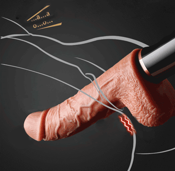 Dương vật giả JEWSN rung thụt sưởi ấm cầm tay - Siêu phê