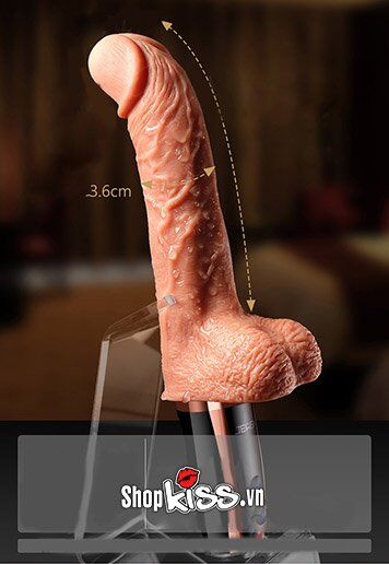 Dương vật giả JEWSN rung thụt sưởi ấm cầm tay - Siêu phê