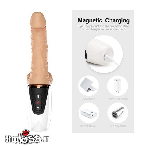  Bảng giá Dương vật giả cầm tay đa năng rung thụt sưởi ấm Betty cao cấp