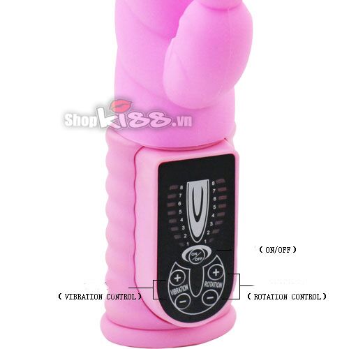 Dương vật đa năng Happy MS22 silicon cao cấp rung ngoáy tê điếng