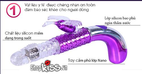 Libo Phoenix Multifunctional Soft Silicone Realistic Dildo