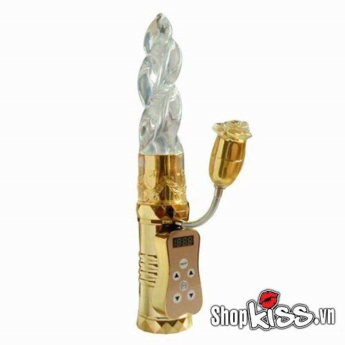 Multi-Function Love Drill Silicone Vibrator for Women