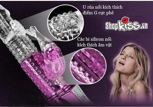 Dương vật rung ngoáy Degree tê điếng, silicon an toàn đa năng