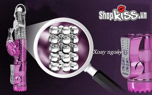 Dương vật rung ngoáy Degree tê điếng, silicon an toàn đa năng