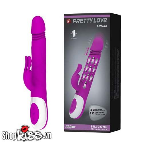 Thông tin Dương vật đa năng rung thụt sóng bi Adrian Prettylove tốt nhất