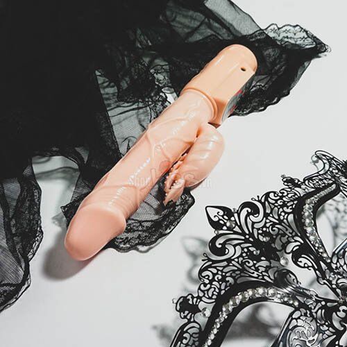 DV13A Remote-Controlled Rotating Heating Vibrating Dildo
