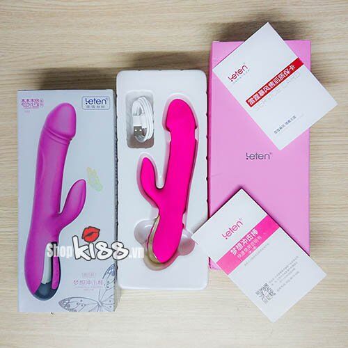 Dương vật rung thụt Leten Strong sưởi ấm Tăng khoái cảm