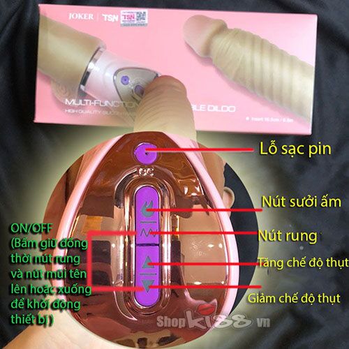  Mua Dương vật đa năng cảm biến tự động rung thụt sưởi ấm Joker loại tốt