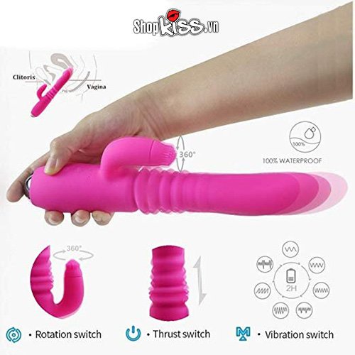 Dương vật đa năng Nalone Idol Plus rung xoay liếm cực phê