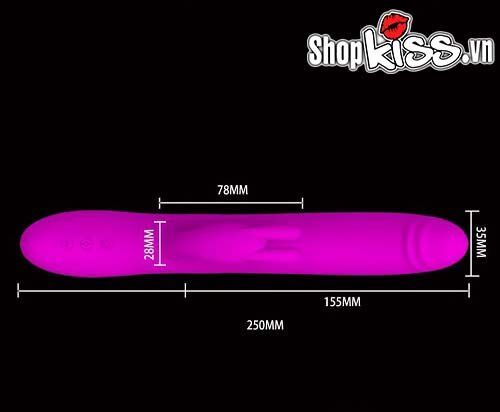 Prettylove Byron Handheld Vibrating Bullet Soft Silicone