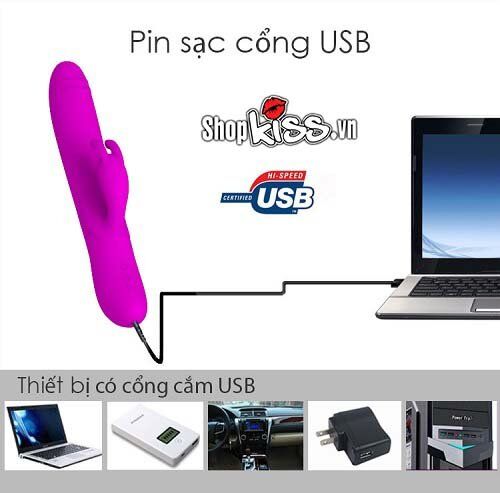 Prettylove Byron Handheld Vibrating Bullet Soft Silicone