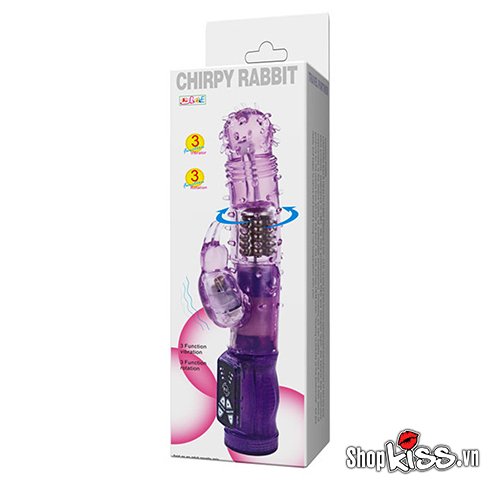 Dương Vật Giả Gai Rung Ngoáy Chirpy Rabbit Baile Cho Nữ Và Đồng Tính