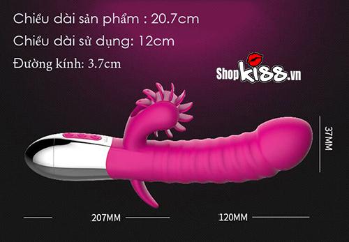 Máy rung liếm sưởi ấm Windmil đa chức năng tăng khoái cảm