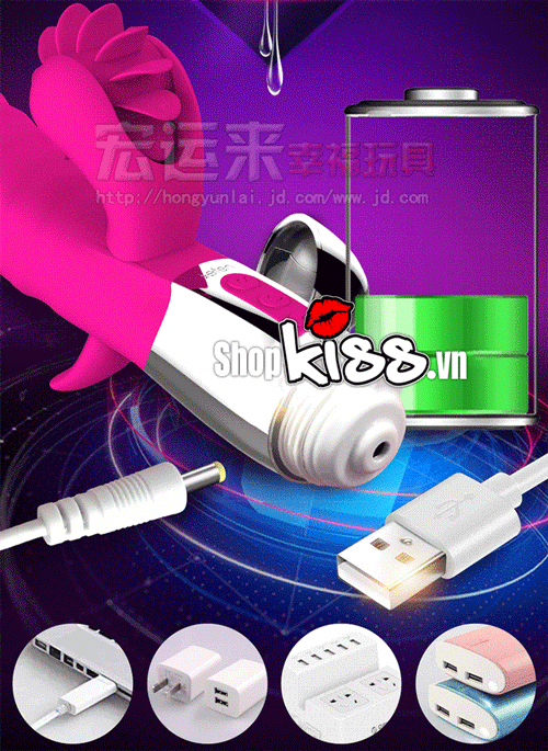 Máy rung liếm sưởi ấm Windmil đa chức năng tăng khoái cảm