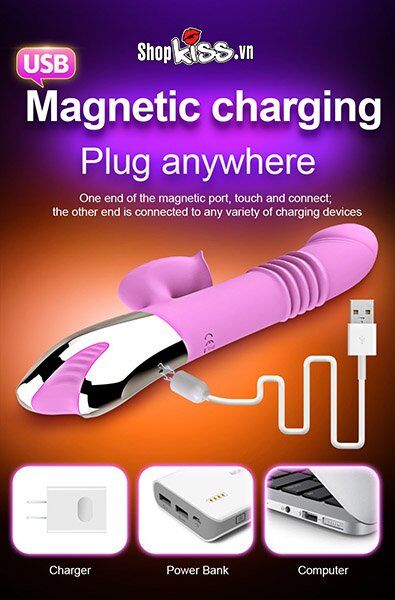 Cung cấp Dương vật giả đa năng rung thụt sưởi ấm – Mút liếm âm vật Leten giá rẻ