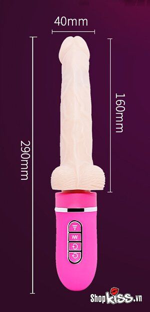 Jeuplay Louis V Multi-Function Silicone Realistic Dildo