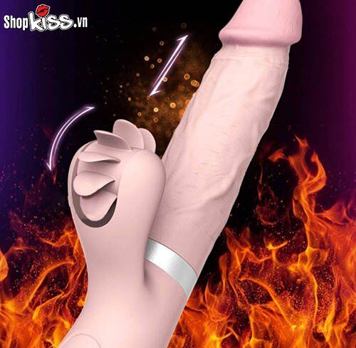  Đại lý Dương vật giả đa năng có lưỡi liếm Evo Mars rung thụt tỏa nhiệt nhập khẩu