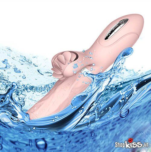 Evo Mars Multi-Function Vibrating Heating Tongue Dildo