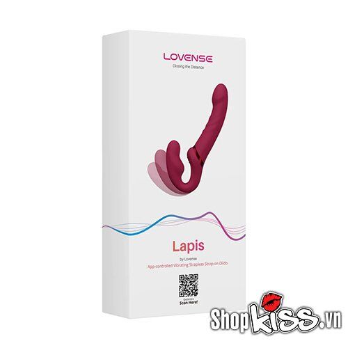 Dương Vật Giả 2 Đầu Lovense Lapis Điều Khiển App Cho Les Cặp Đôi