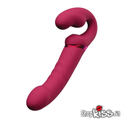 Dương vật giả 2 đầu Lovense Lapis cho les điều khiển qua app