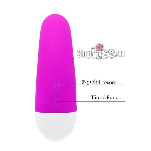 Máy rung dương vật silicon mini cao cấp kích thích cực mạnh