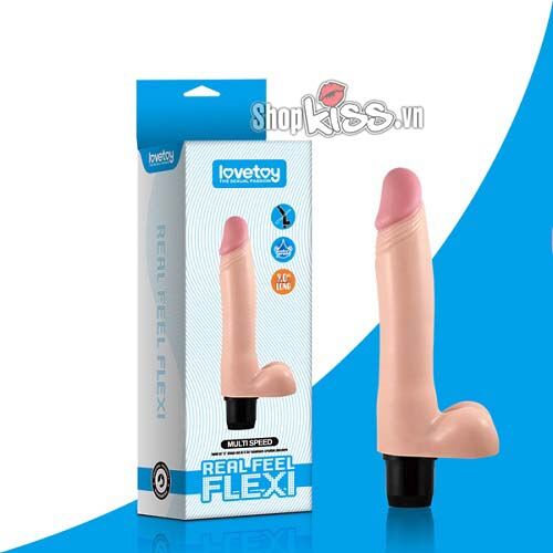 Dương vật Lovetoy Flexi mềm mịn dẻo dai kích thích mạnh mẽ