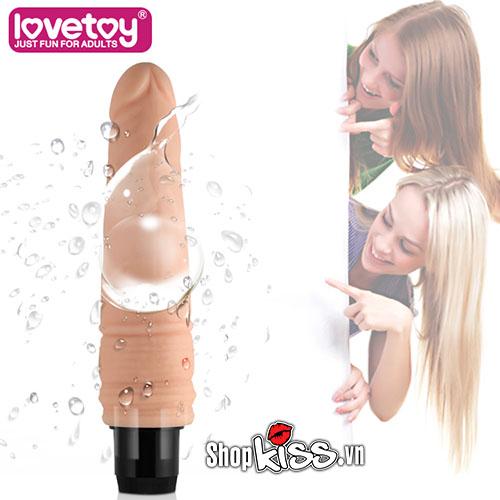 Dương vật giả Real Feel silicon mềm mại kích thích thỏa mãn phái nữ