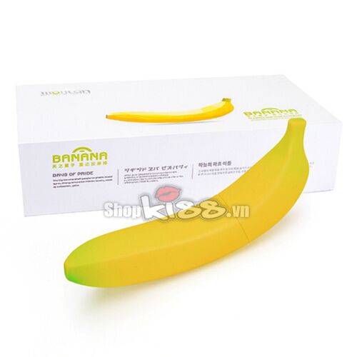 Đồ chơi tình dục Banana rung siêu thực chất liệu mềm mại an toàn