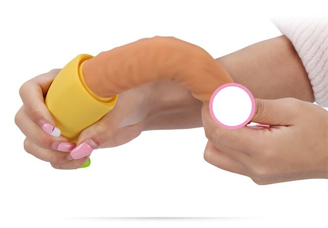 Đồ chơi tình dục Banana rung siêu thực chất liệu mềm mại an toàn