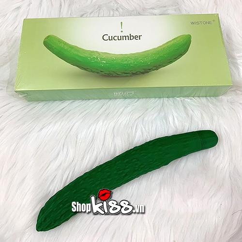 Dương vật giả dưa leo rung Cucuber Wistone kích thích cực mạnh