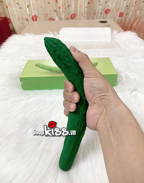 Dương vật giả dưa leo rung Cucuber Wistone kích thích cực mạnh