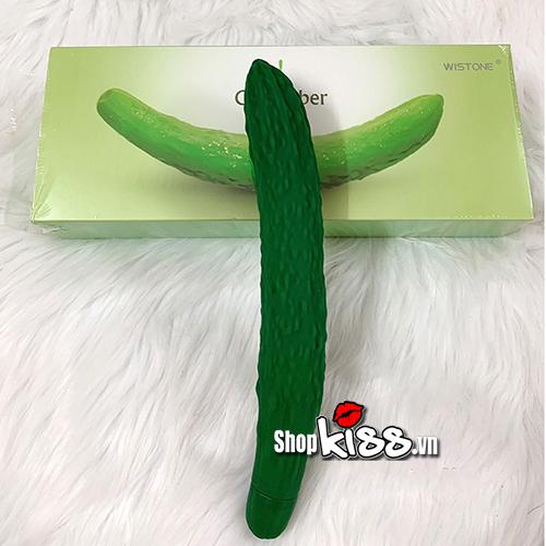 Dương vật giả dưa leo rung Cucuber Wistone kích thích cực mạnh