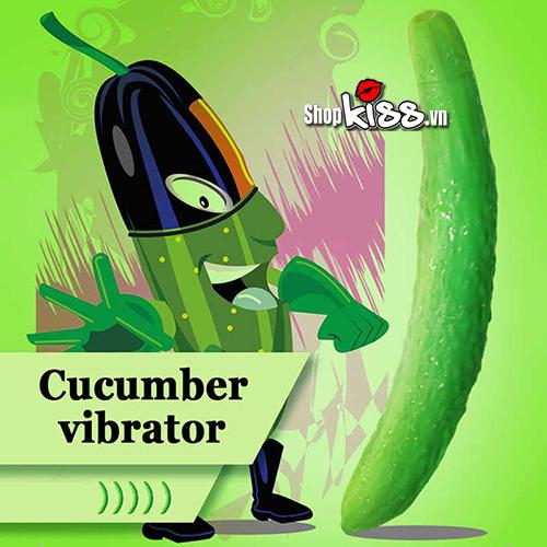 Dương vật giả dưa leo rung Cucuber Wistone kích thích cực mạnh