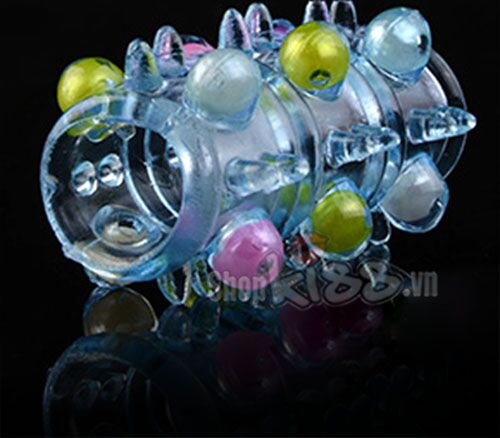 Bao đôn khúc bi nhiều gai silicone TPE siêu kích thích lên đỉnh