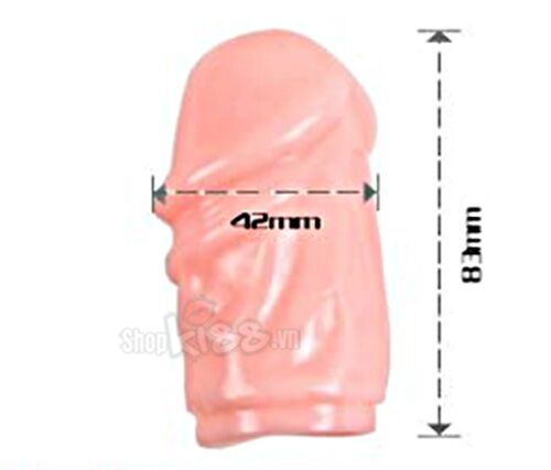 Bao đôn đầu khấc silicon cao cấp mềm dẻo kích thích thăng hoa nam giới 