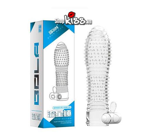 Bao đôn trong suốt có rung Cobiiy tăng kích thước dương vật thăng hoa