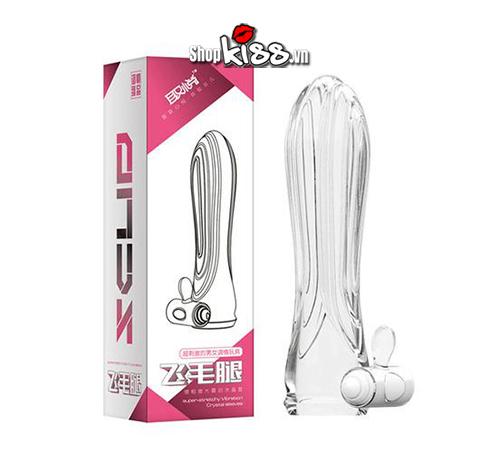 Bao đôn trong suốt có rung Cobiiy tăng kích thước dương vật thăng hoa
