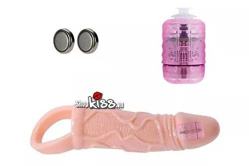 Bao đôn quai đeo rung kích thích điểm G silicon cao cấp mềm dẻo nam giới