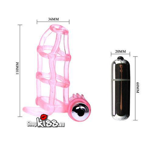 Bao đôn lưới MMA rung Baile rồng gai tăng kích thước tạo cảm giác mới